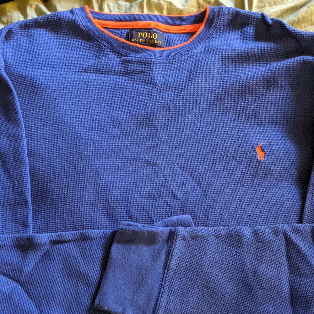 Men's Ralph Lauren Waffle Knit Shirt